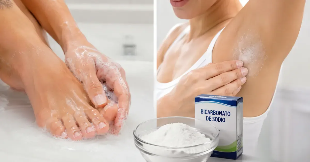 Apenas 2 ingredientes: o método para eliminar o odor das axilas e pés
