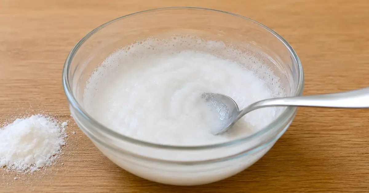 Como a mistura exata de 2 colheres de bicarbonato e água oxigenada a 3% limpa a casa toda