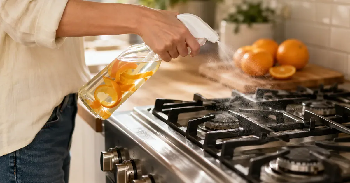 Como criar um desengordurante natural com vinagre e 2 laranjas em 7 dias