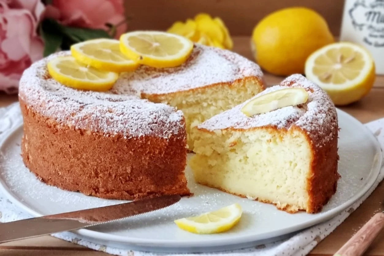 Receita de bolo de requeijão e iogurte: 8 ingredientes e 40 minutos de forno